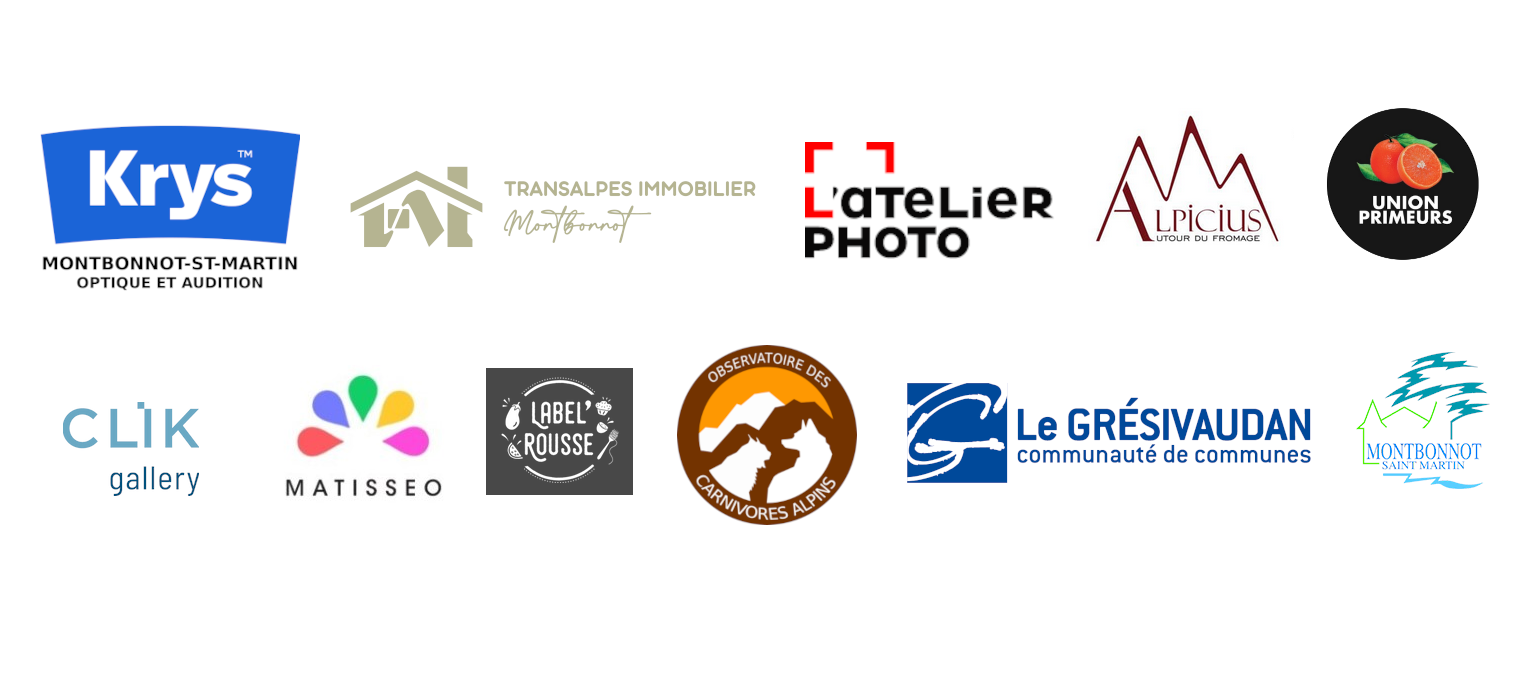 Un immense merci à nos sponsors et soutiens !