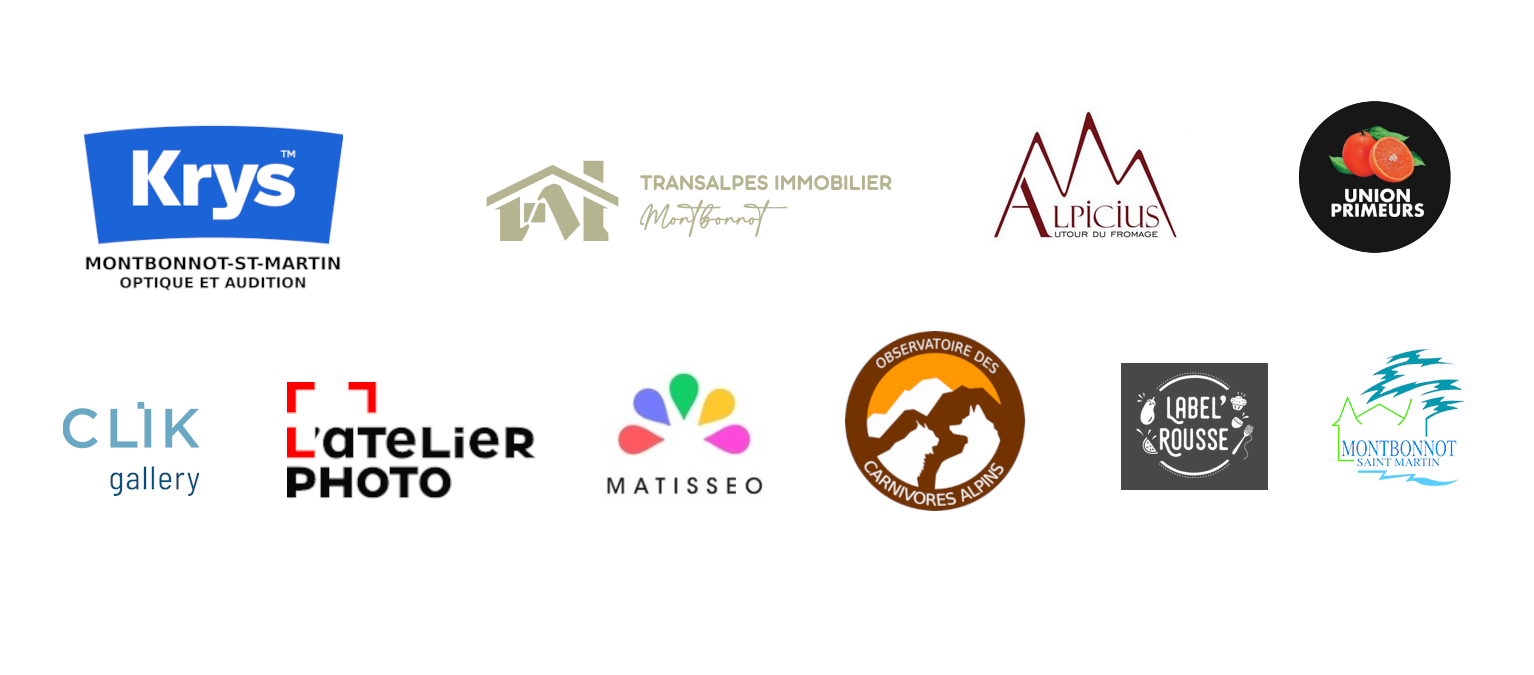 Un immense merci à nos sponsors et soutiens !